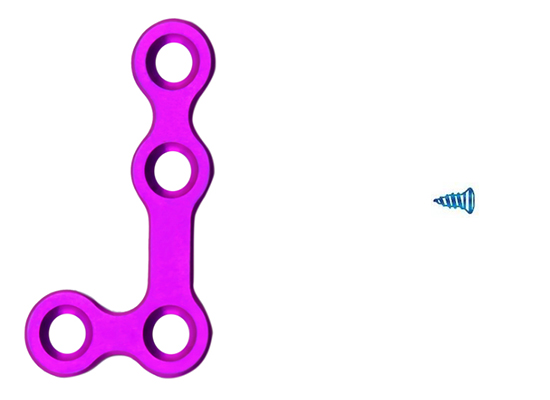 czmeditech-2-0mm-maxillofacial-l-plate-90-degree-4-hole