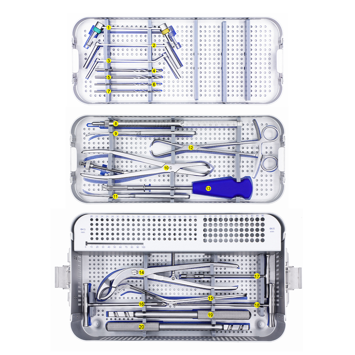 2.7、3.5、5.0-Pediatric-Osteotomy-Locking-Plate-Instrument-Set--3200-22