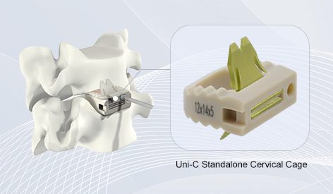 ACDF New Programme of Technology——Uni-C Standalone Cervical Cage 