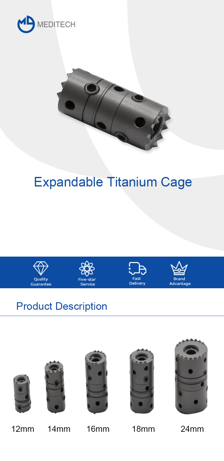 Expandable Titanium Cage