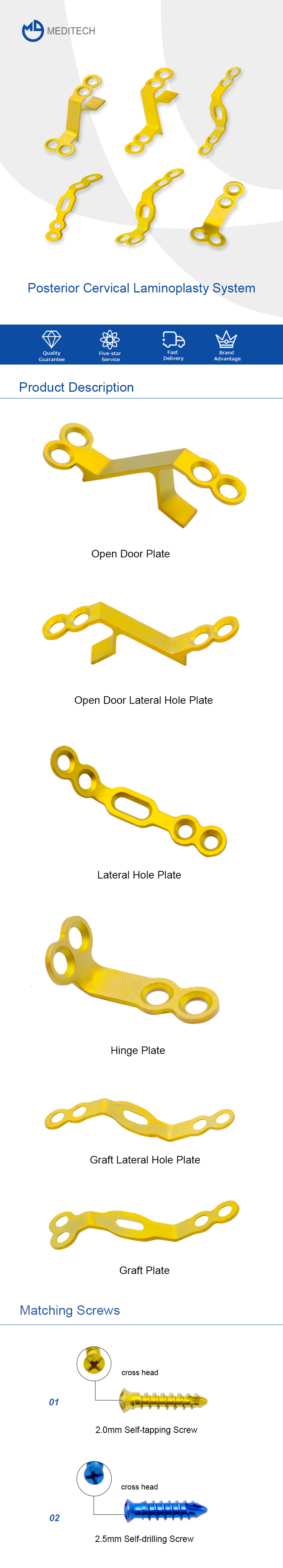 Posterior Cervical Laminoplasty System