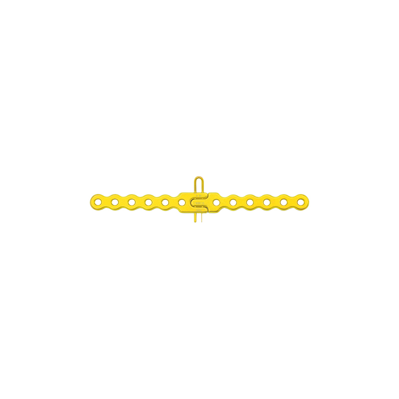 Straight Sternum Locking Plate with Clip-I