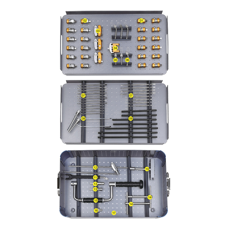 Hoffmann Type Small Fragment External Fixator Instrument Set 7100-01