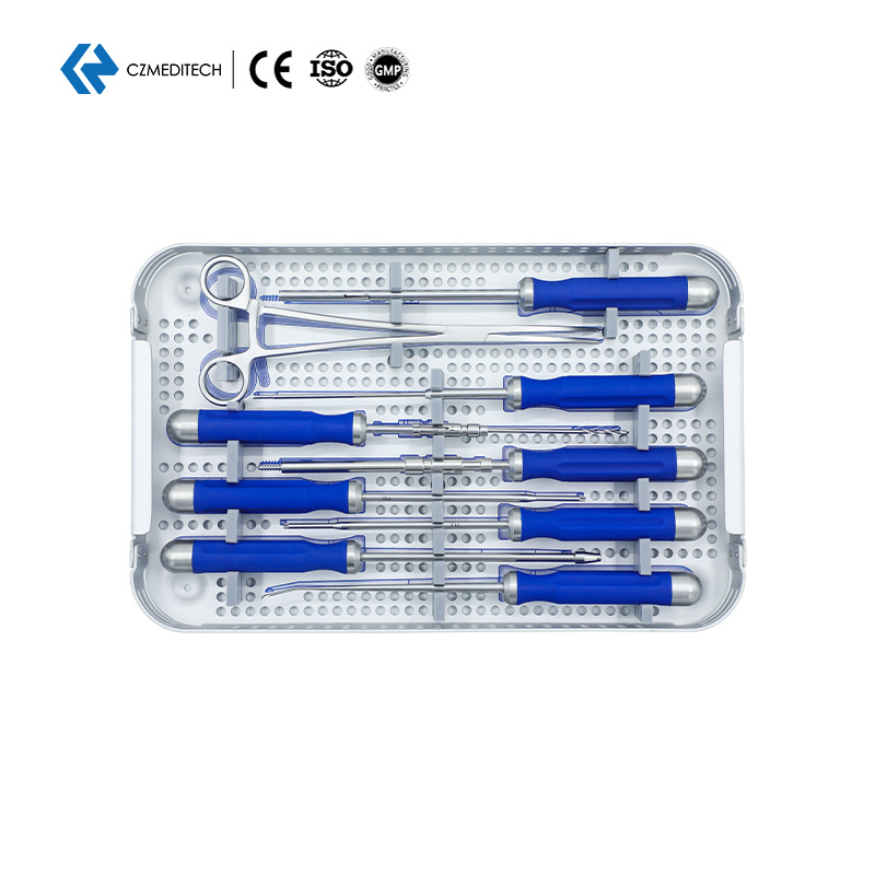 Anterior Cervical Plate Instrument Set Manufacturer | ACDF Instruments ...