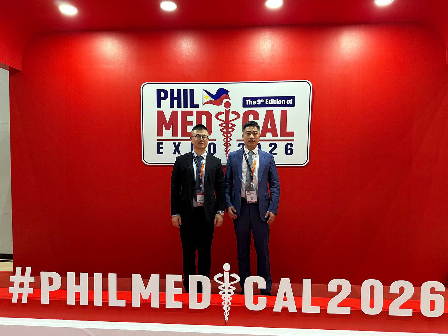 CZMEDITECH team at PhilMedical Expo 2026 in Manila
