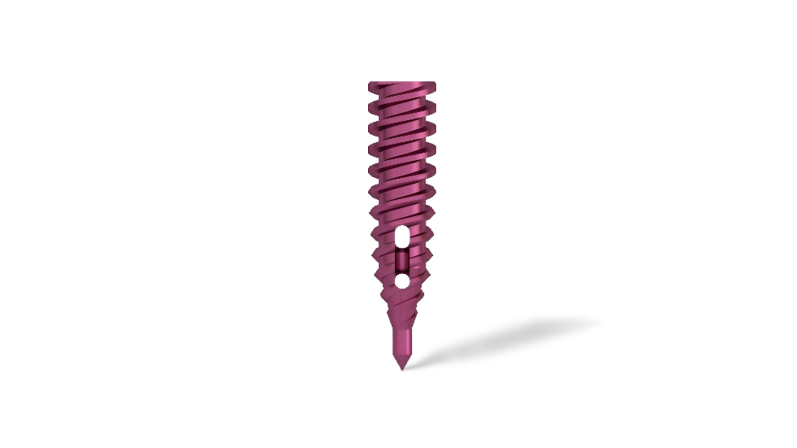 Metal Suture Anchor (Full Threads) — 157010011S — 4.5&times;19.5mm,2/2#&times;950mm
