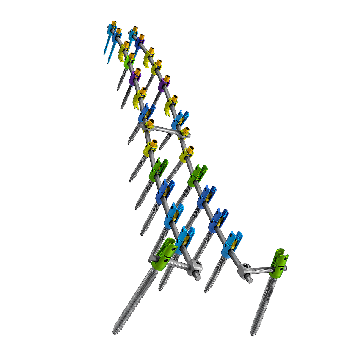 CZMEDITECH spinal implant and fixation systems