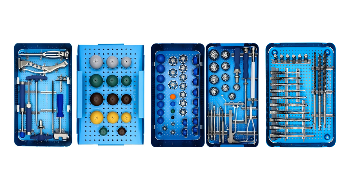 Instrument set for modular bipolar hip arthroplasty